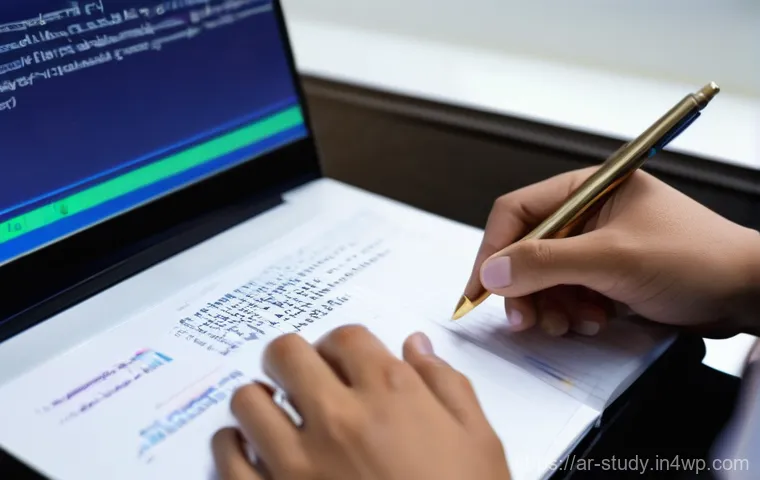 인터넷 자료 검색 효율화 방법 - **Prompt 2: Mastering Information with Advanced Tools**
    A dynamic, medium shot showcasing a tech...