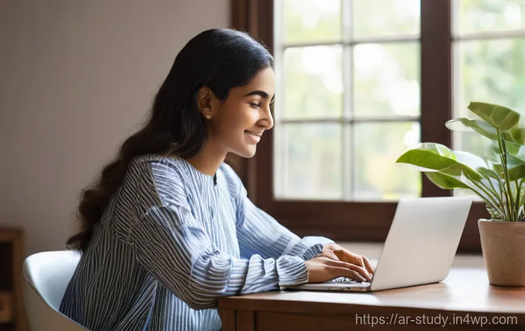 효율적인 온라인 학습의 요소와 기법 - **Prompt:** A focused young person (age 18-25, appearing to be of Middle Eastern descent, dressed in...